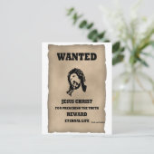Carte Postale Poster Recherché de Jésus (Debout devant)
