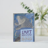 Carte Postale Poster Sigfried Bing pour une exposition à Van Gog (Debout devant)