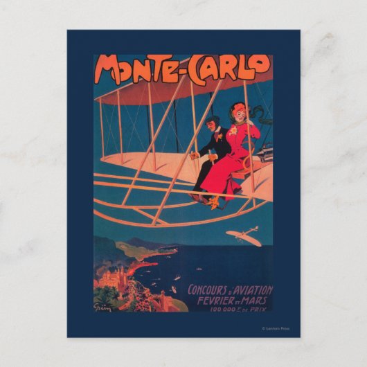 Carte Postale Poster sportif de l'Aviation (Devant)