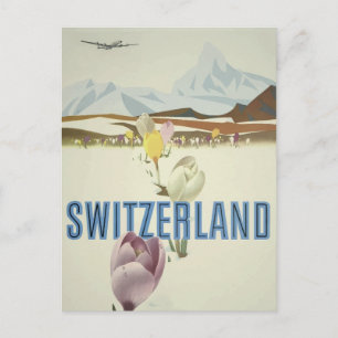 Carte postale Poster Suisse Travel