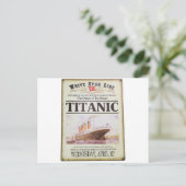 Carte Postale Poster Titanic (Debout devant)
