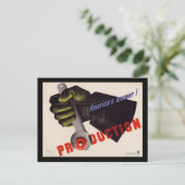 Carte postale Poster vintage 2ème guerre mondiale (Debout devant)