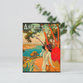 Carte Postale Poster vintage Antibes France (Debout devant)