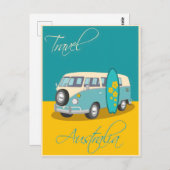 Carte Postale Poster vintage australien (Devant / Derrière)