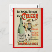 Carte postale poster vintage Belle Epoque (Devant / Derrière)