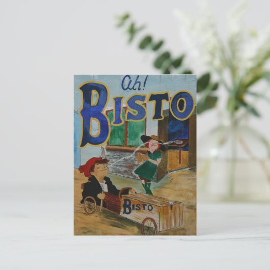 Carte Postale Poster vintage Bisto (Debout devant)