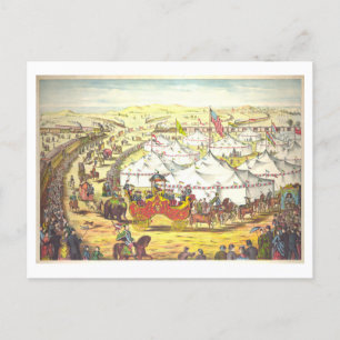 Carte postale Poster vintage Circus Parade