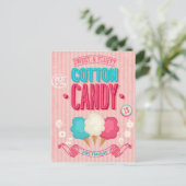 Carte Postale Poster vintage Cotton Candy (Debout devant)