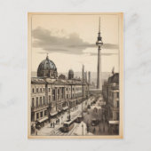 Carte Postale Poster vintage de Berlin (Devant)
