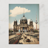 Carte Postale Poster vintage de Berlin (Devant)