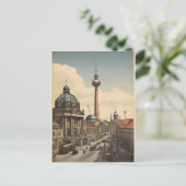 Carte Postale Poster vintage de Berlin (Debout devant)