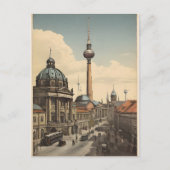 Carte Postale Poster vintage de Berlin (Devant)