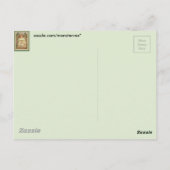 Carte Postale Poster vintage de café (Dos)