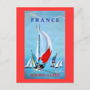 Carte Postale Poster vintage de la Voile