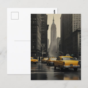 Carte Postale Poster vintage de New York