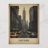 Carte Postale Poster vintage de New York (Devant)