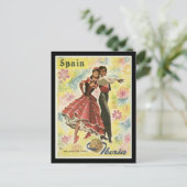 Carte Postale Poster vintage Espagne Travel, (Debout devant)