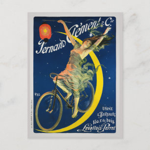Carte Postale Poster vintage Fernand Clément & Cie Bicyclettes