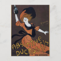 Poster vintage Français Absinthe