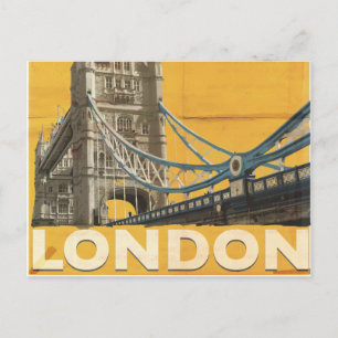 Carte Postale Poster vintage Londres