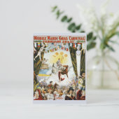 Carte Postale Poster vintage Mardi Gras (Debout devant)