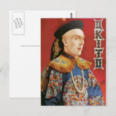Carte Postale Poster vintage Okito Magician (Devant / Derrière)