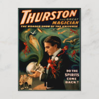 Poster vintage Thurston Magician