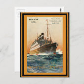 Carte Postale Poster Vintage voyage 20 (Devant / Derrière)