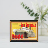 Carte Postale Poster Vintage voyage 33 (Debout devant)