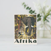Carte Postale Poster Vintage voyage Afrika (Debout devant)