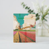 Carte Postale Poster Vintage voyage Amsterdam (Debout devant)