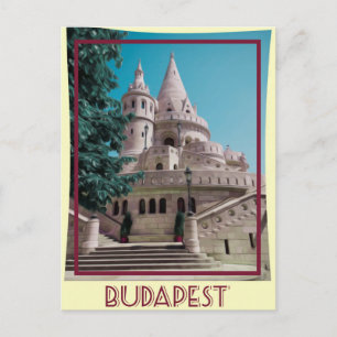 Carte postale Poster Vintage voyage Budapest