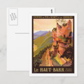 Carte Postale Poster Vintage voyage, France (Devant / Derrière)