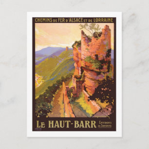 Carte Postale Poster Vintage voyage, France