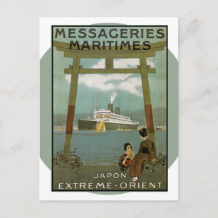 Carte Postale Poster Vintage voyage - Japon