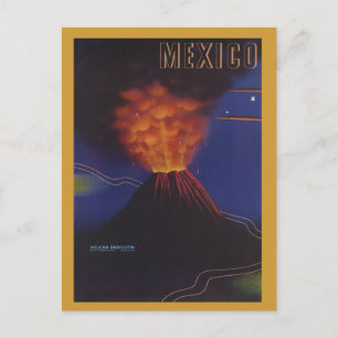 Carte Postale Poster Vintage voyage - Mexique vers 1943