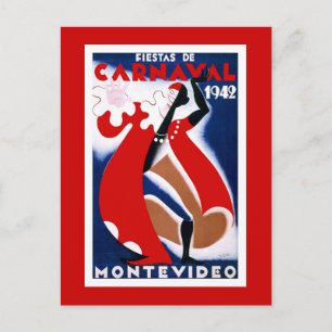 Carte Postale Poster Vintage voyage "Montevideo"
