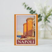 Carte Postale Poster Vintage voyage "Naples" (Debout devant)