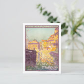 Carte Postale Poster Vintage voyage, Strasbourg (Debout devant)
