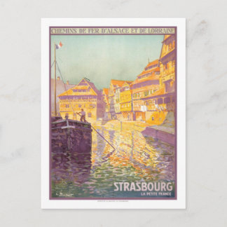 Carte Postale Poster Vintage voyage, Strasbourg