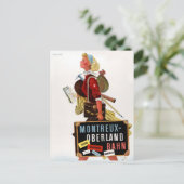 Carte Postale Poster Vintage voyage Suisse (Debout devant)