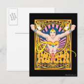 Carte Postale Poster Wonder Woman (Devant / Derrière)