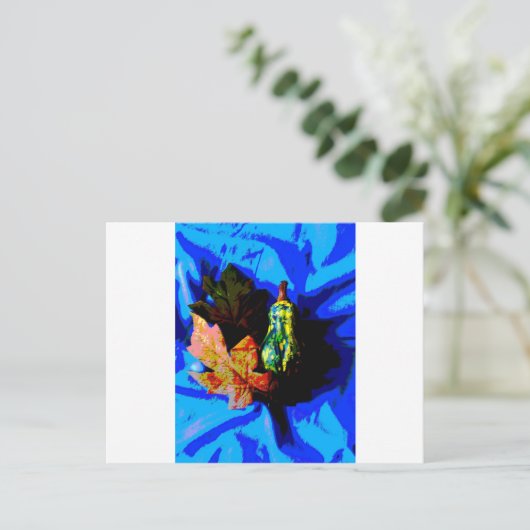 Carte Postale Posterised Pear (Debout devant)