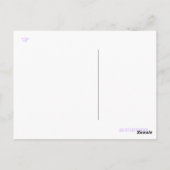 Carte Postale Postkarte (Dos)