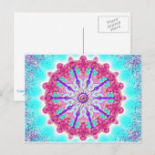 Carte Postale Postkarte 04 "L'amour est dans l'air" (Devant / Derrière)