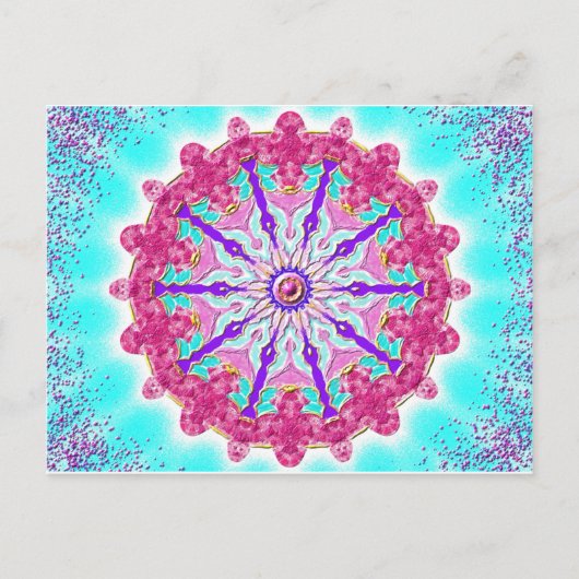 Carte Postale Postkarte 04 "L'amour est dans l'air" (Devant)