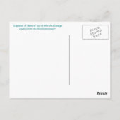 Carte Postale Postkarte 12 "Explosion de la nature" (Dos)