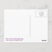 Carte Postale Postkarte 16 "Anneau de vérité" (Dos)