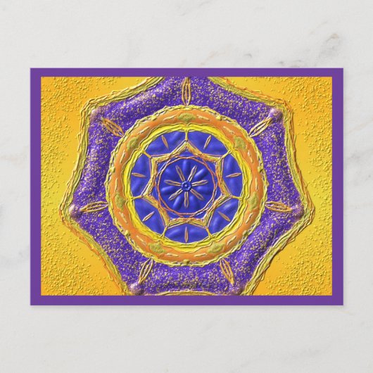 Carte Postale Postkarte 18 "Étoile de Bethléem" (Devant)