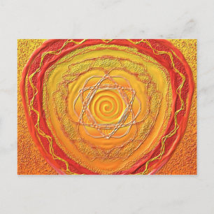Carte Postale Postkarte 27 "Goldene Spirale"